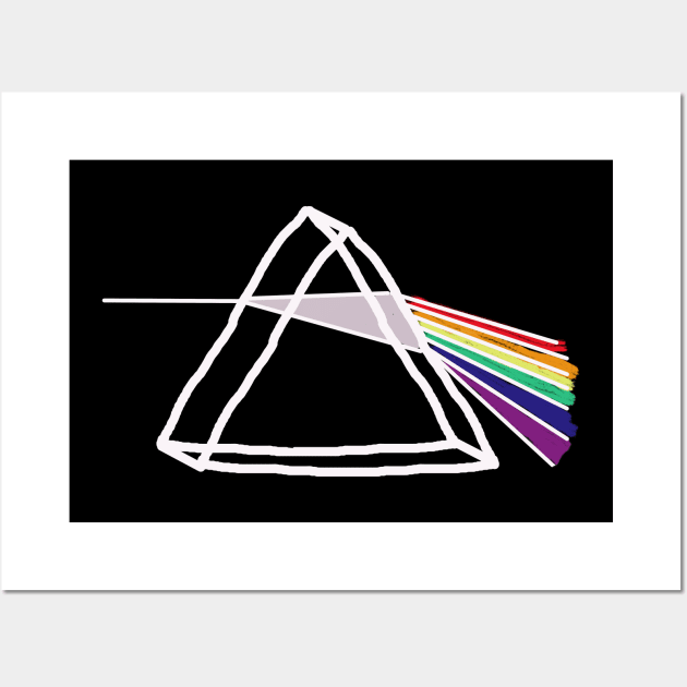 Prism drawing Wall Art by neteor